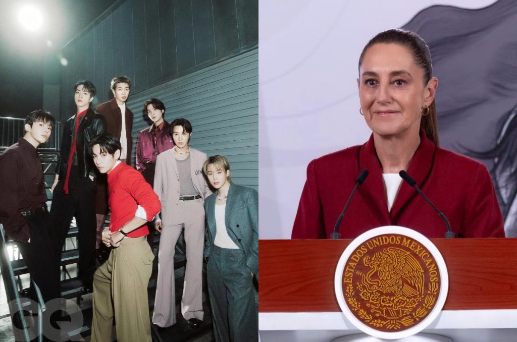 BTS México concierto gratis Zócalo CDMX Claudia Sheinbaum mañanera