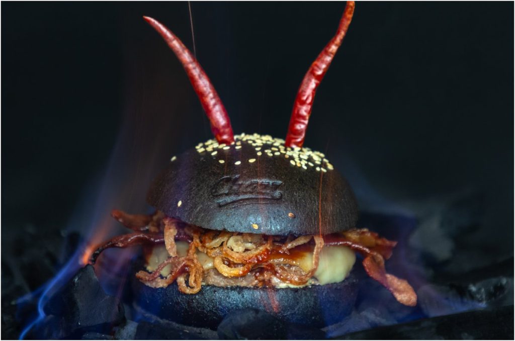 Hamburgesa Diablo de Chazz