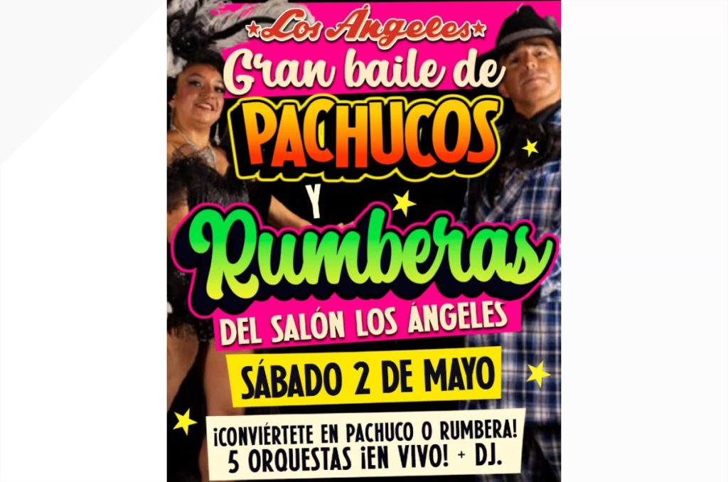 Gran Baile de Pachucos y Rumbaras CDMX Salon Los Angeles boletos y precios