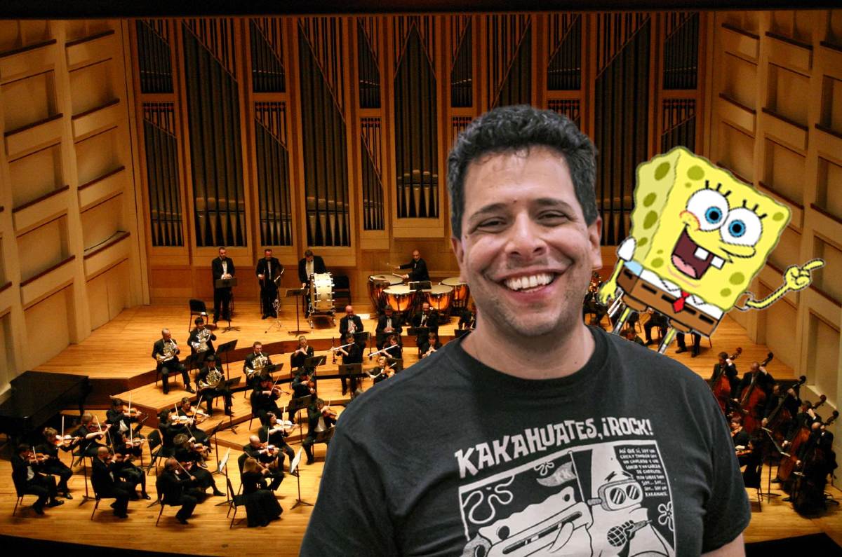 Bob Esponja sinfónico en CDMX: ¡Canta las mejores canciones junto a Luis Carreño!