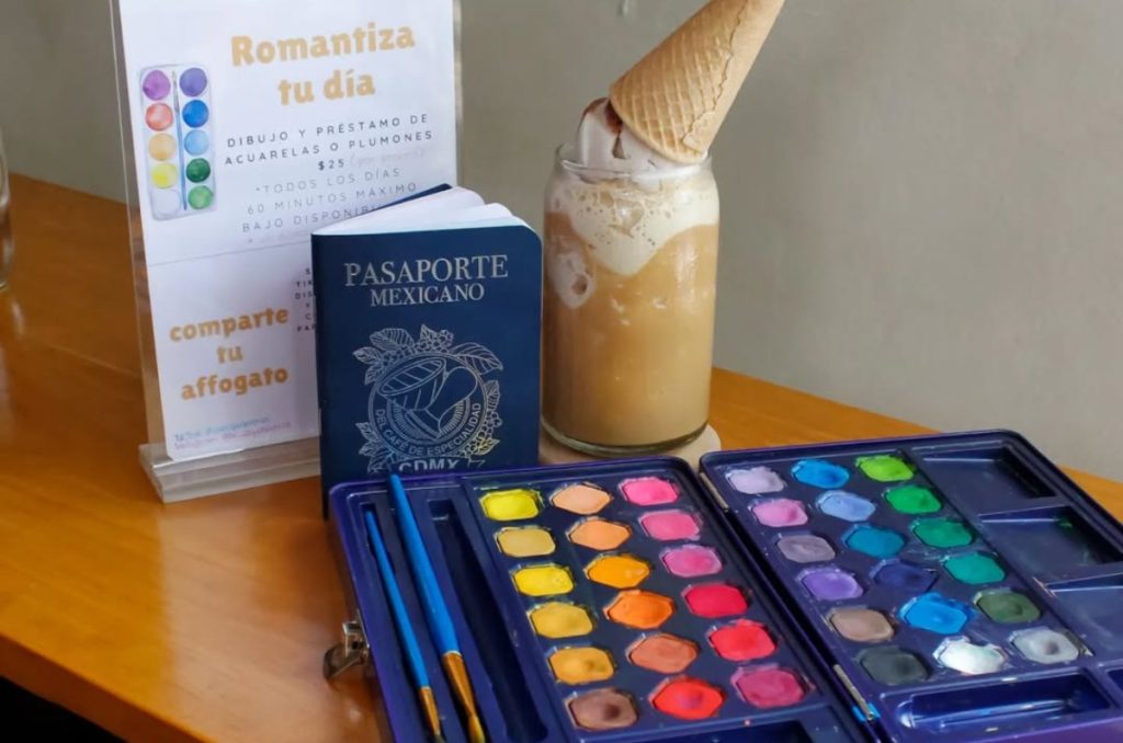 MalaBarista: cafetería con pintura y nieve artesanal en C.U.