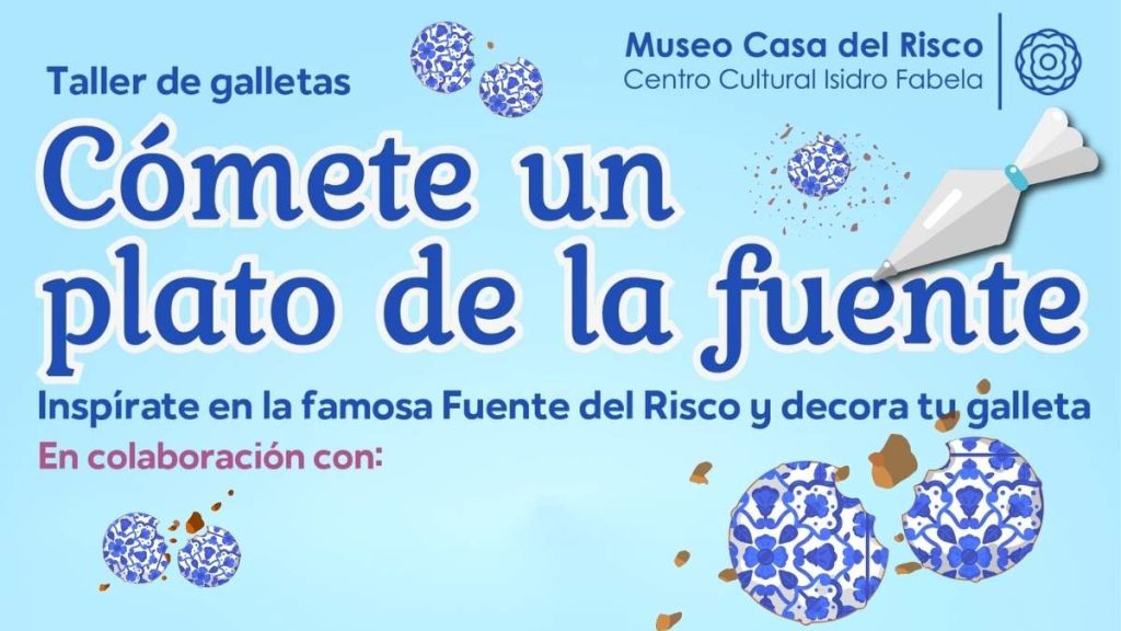 Taller de galletas en el Museo casa del Risco "platos comestibles"
