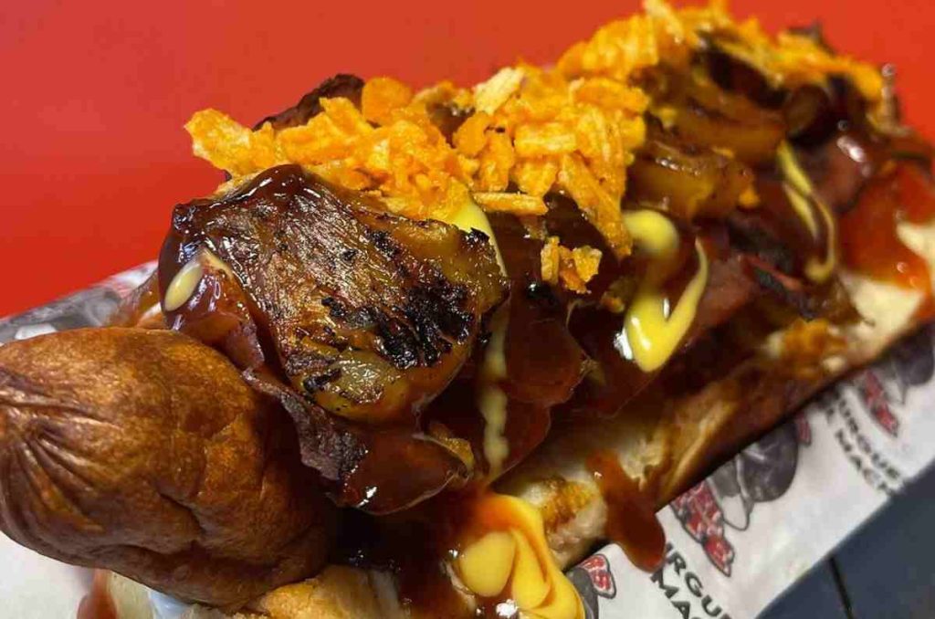 Hot dogs de el rey del machete