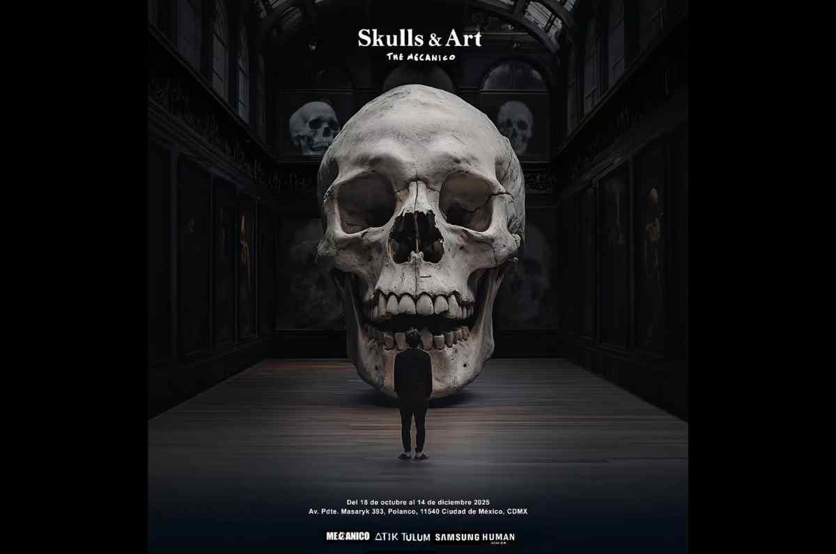 Skulls & Art 2025 llega al Human Museum: la expo más impactante de calaveras en CDMX