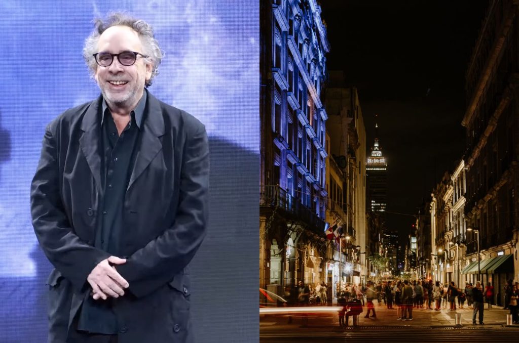 Tim Burton películas maratón nocturno CDMX Centro Histórico La Extraña Pizza por 100 pesos